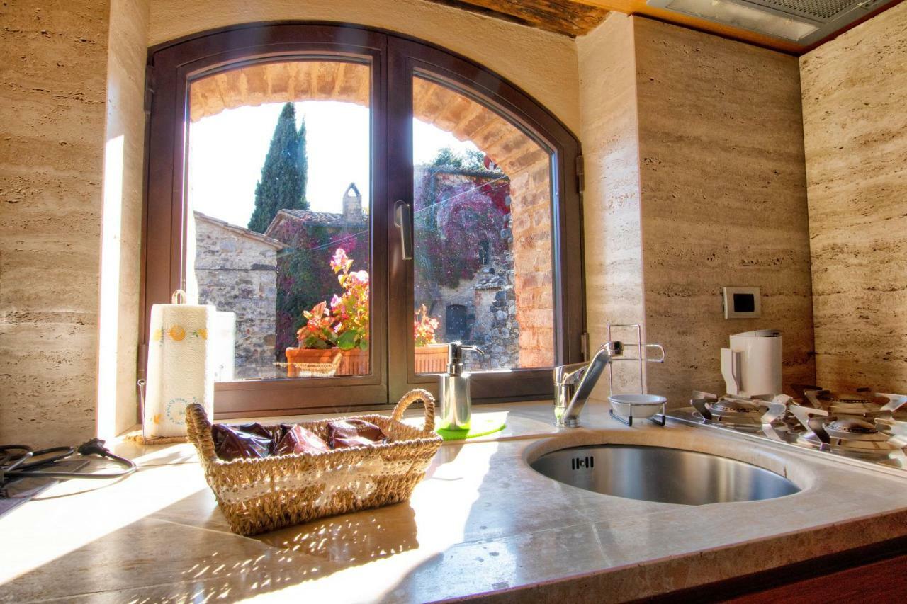 Larocchettina Apartment Castiglione d'Orcia Luaran gambar